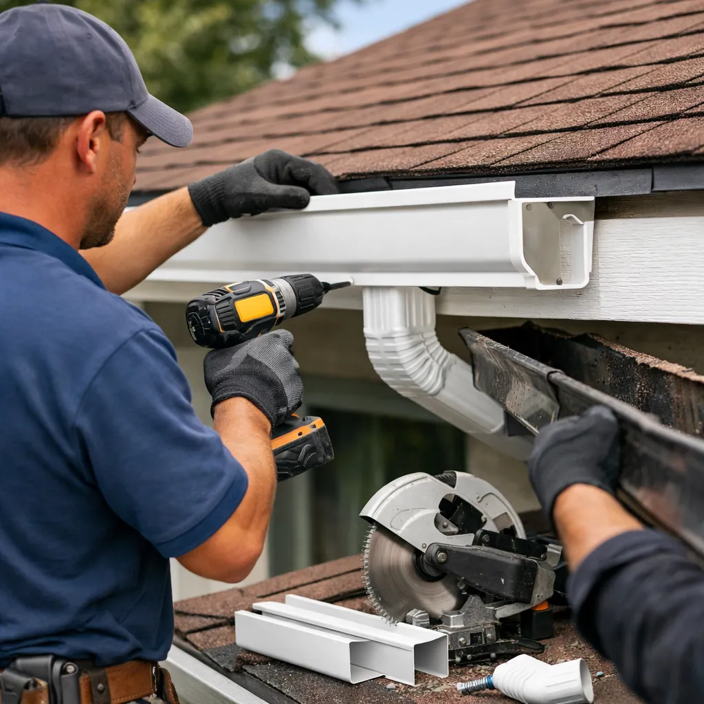 SURY RÉNOVATION - Pose et remplacement de gouttières
